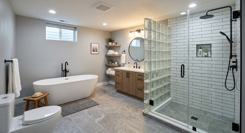Basement Bathroom Remodeling in Framingham, MA