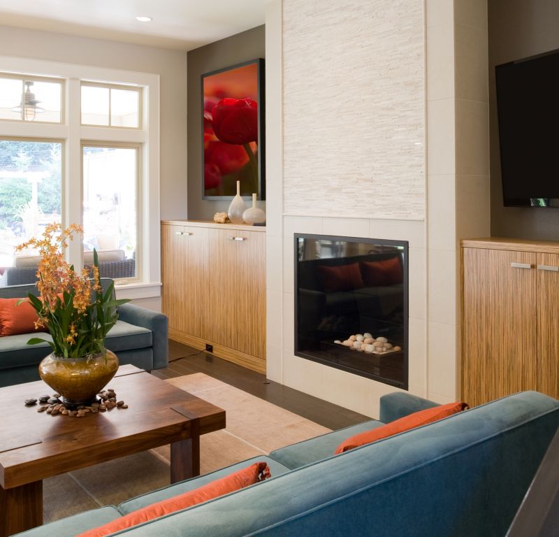 Brick Fireplace Renovation