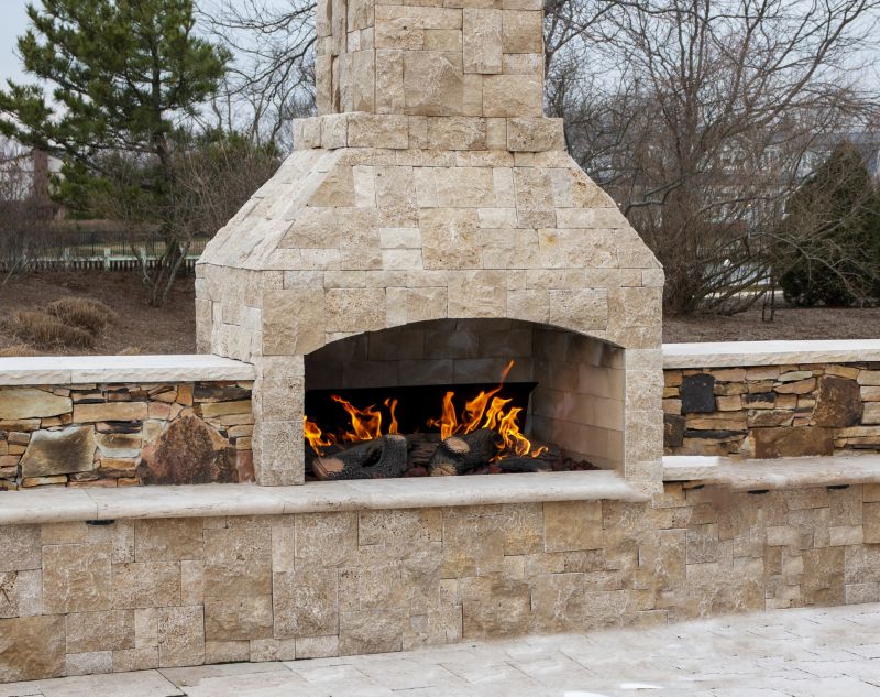 Outdoor Fireplace Upgrade