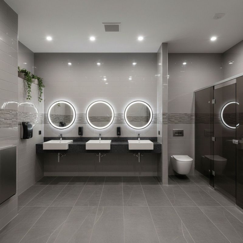 Office Bathroom Renovation in Denver County, CO