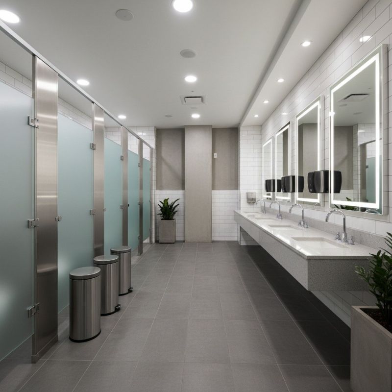 Office Restroom Renovation in Littleton, CO