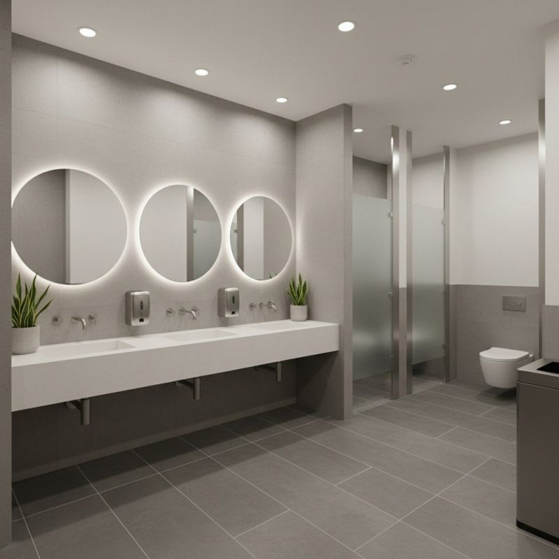 Office Restroom Renovation in Longmont, CO
