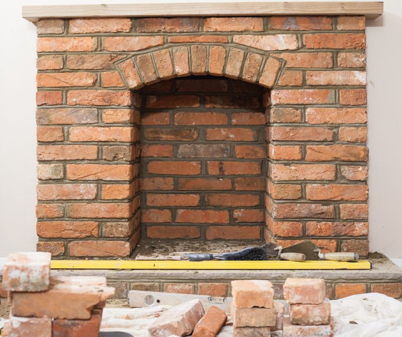 Brick Fireplace Renovation